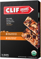 Clif Organic Trail Mix Bar Dark Chocolate Almond Sea Salt & Dark Chocolate Peanut Butter