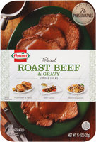 Hormel® Sliced Roast Beef & Gravy 15 oz. Tray