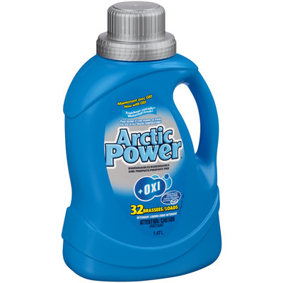 Arctic Power® + Oxi Waterfall Fresh® Laundry Detergent 32 Loads 1.47L Jug