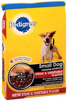 Pedigree® Small Dog Targeted Nutrition Steak & Vegetable Flavor Dry Dog Food