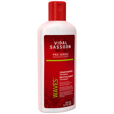 Vidal Sassoon Waves Texturizing Conditioner 12 fl. oz. Bottle