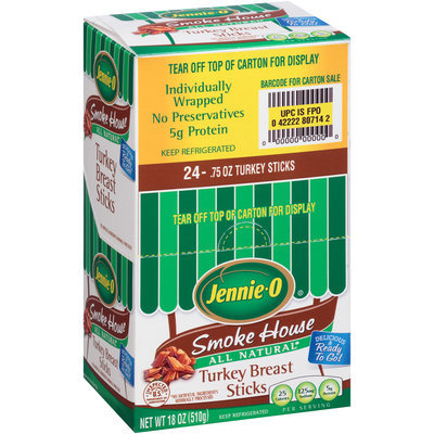 Jennie-O® Smoke House Turkey Breast Sticks 24-0.475 oz. Sticks