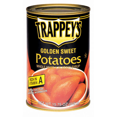 Trappey's Golden Whole Yams In Heavy Syrup Sweet Potatoes 15.75 Oz Can