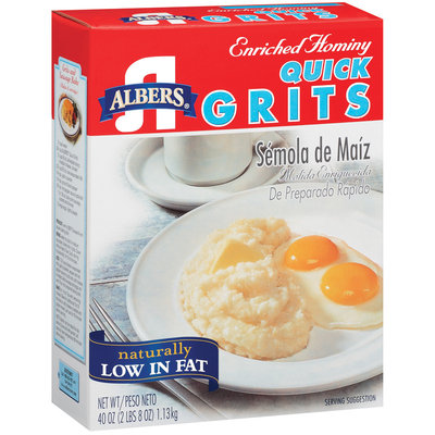 Albers Quick Enriched Hominy Grits 40 Oz Box