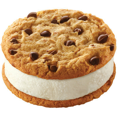 Klondike® Mrs. Fields® Chocolate Chip Cookie Sandwich Single Serve Novelty 7 oz. Wrapper