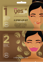Yes To Coconut 2 Step Single Use Lip Kit Pucker Up