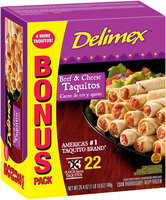 Delimex® Beef & Cheese Taquitos 26.4 oz. Box