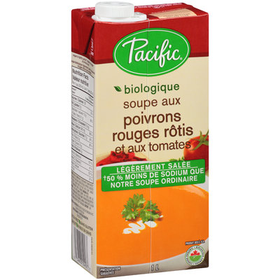 Pacific® Organic Lightly Salted Roasted Red Pepper & Tomato Soup