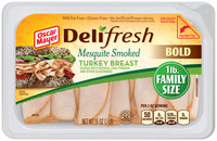 Oscar Mayer Deli Fresh Mesquite Smoked Turkey Breast Lunch Meat 16 oz. Tub