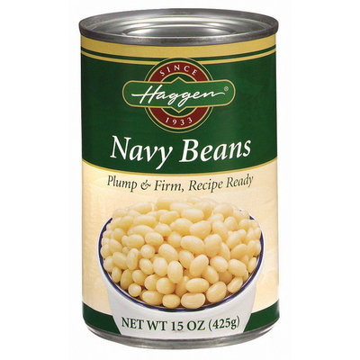 Haggen Recipe Ready Navy Beans 15 Oz Can