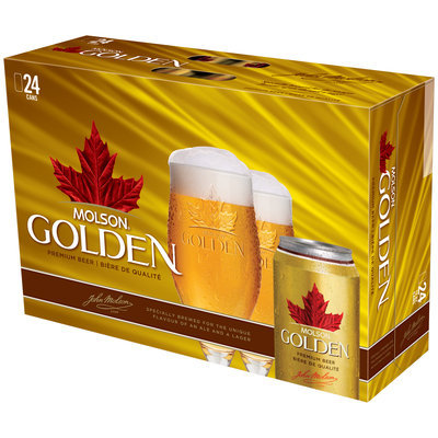 Molson Golden 12 Oz Beer 24 Pk Cans