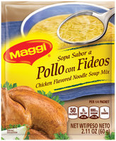 MAGGI Chicken Flavor Noodle Soup Mix 2.11 oz. Packet