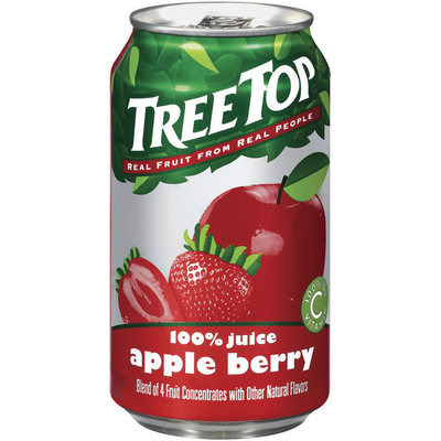 Tree Top Apple Berry 100% Juice 11.5 Fl Oz Can