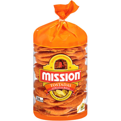 Mission® Nortenas Roja Tostadas 12.37 oz. Bag