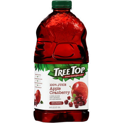 Tree Top® Apple Cranberry 100% Juice 64 fl. oz. Bottle