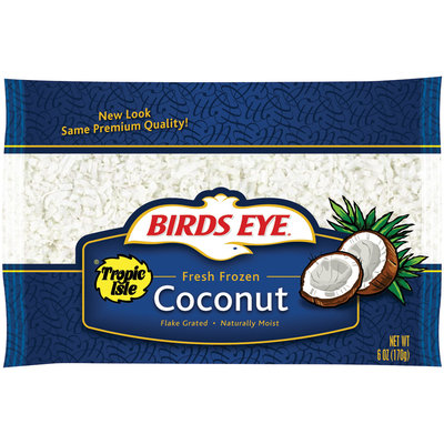 Tropic Isle Fresh Flake Grated Coconut 6 Oz Bag