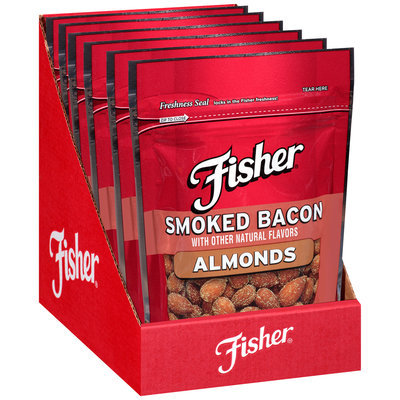 Fisher® Smoked Bacon Almonds 5 oz.