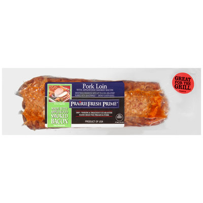 PrairieFresh Prime® Pork Loin with Applewood Smoked Bacon Pack