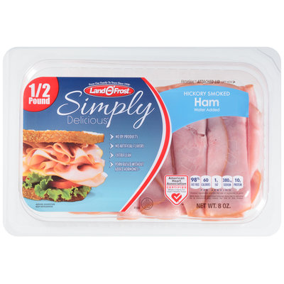 Land O' Frost® Simply Delicious® Hickory Smoked Ham 8 oz. Pack