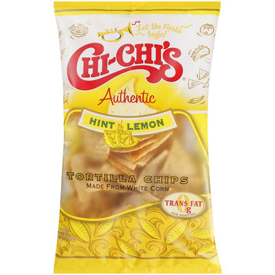 Chi-Chi's® Hint of Lemon White Corn Tortilla Chips 11 oz. Bag