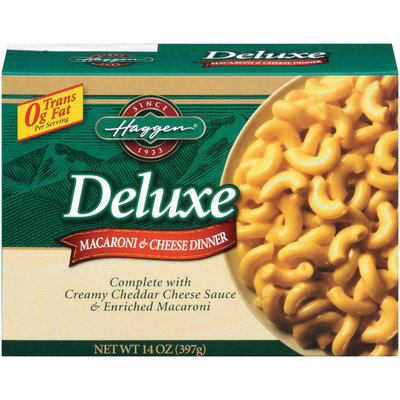 Haggen Deluxe Dinner Macaroni & Cheese 14 Oz Box