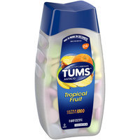 Tums® Ultra Strength 1000 Tropical Fruit Antacid Chewable Tablets 160 ct Bottle