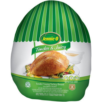 Jennie-O® Tender Young Turkey Breast with Gravy Packet 4-9 lbs.