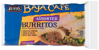 Baja Cafe Assorted Bean & Cheese/Beef & Bean/Hot Beef 18 Ct Burritos 90 Oz Bag