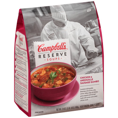 Campbell’s® Reserve Soups Chicken & Andouille Sausage Gumbo