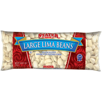 Stater Bros. Large Lima Beans 16 Oz Bag