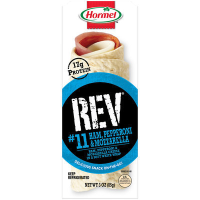 Hormel™ Rev® #11 Ham, Pepperoni & Mozzarella 3 oz. Tray