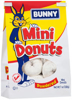 Bunny® Powdered Mini Donuts 7 oz. Stand Up Bag