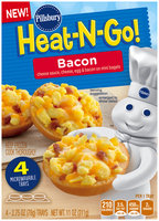 Pillsbury® Heat-N-Go! Bacon Mini Bagels 4-2.75 oz. Trays