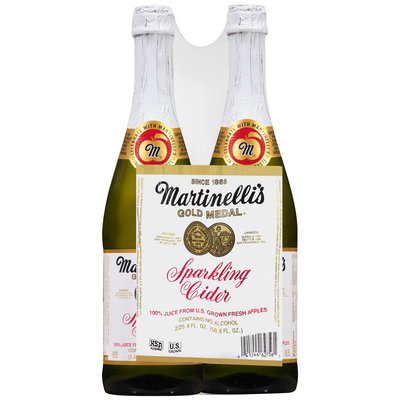 Martinelli's Gold Medal® Sparkling Cider 2-25.4 fl. oz. Bottles