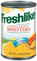 Freshlike Whole Kernel Sweet Corn 15.25 Oz Can