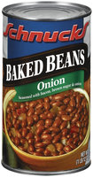 Schnucks Onion Seasoned Baked Beans 28 Oz Can