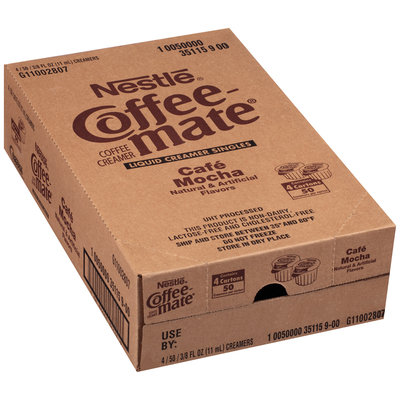 Nestlé Coffee-Mate Cafe Mocha Coffee Creamer 50-0.375 fl. oz. Tubs