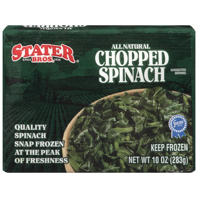 Stater Bros.® Chopped Spinach 10 oz box