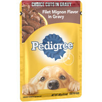 Pedigree® Filet Mignon Flavor in Gravy Wet Dog Food