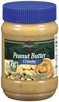 Haggen Crunchy Peanut Butter 18 Oz Plastic Jar