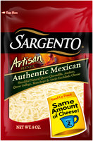Sargento® Artisan Blends® Authentic Mexican Shredded Cheese