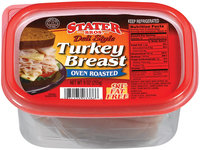 Stater Bros. Deli Style Oven Roasted Turkey Breast 9 Oz Tub