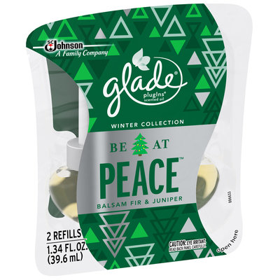 Glade® PlugIns® Be At Peace™ Scented Oil Refill Air Fragrance 2-1.34 fl. oz.