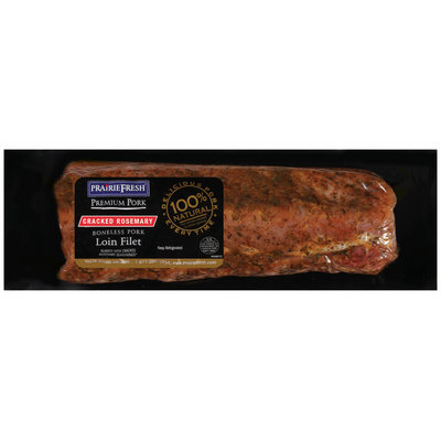 PrairieFresh® Natural Boneless Pork Loin Filet Rubbed with Cracked Rosemary 2 ct
