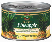 Haggen Sliced Pineapple 5.25 Oz Can