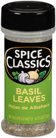 Spice Classics® Basil Leaves 0.75 oz. Shaker