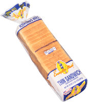Evangeline Maid® Thin Sandwich Enriched Bread 20 oz. Loaf