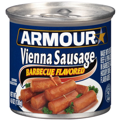 Armour® Barbecue Flavored Vienna Sausage 4.6 oz. Can
