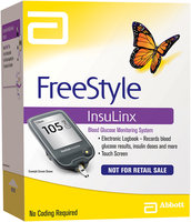 FreeStyle InsuLinx Blood Glucose Monitoring System Kit Not for Retail Sale