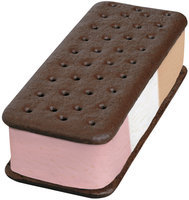 Good Humor Giant Ice Cream Sandwich Neapolitan Single Serve Novelty 6 Oz Wrapper